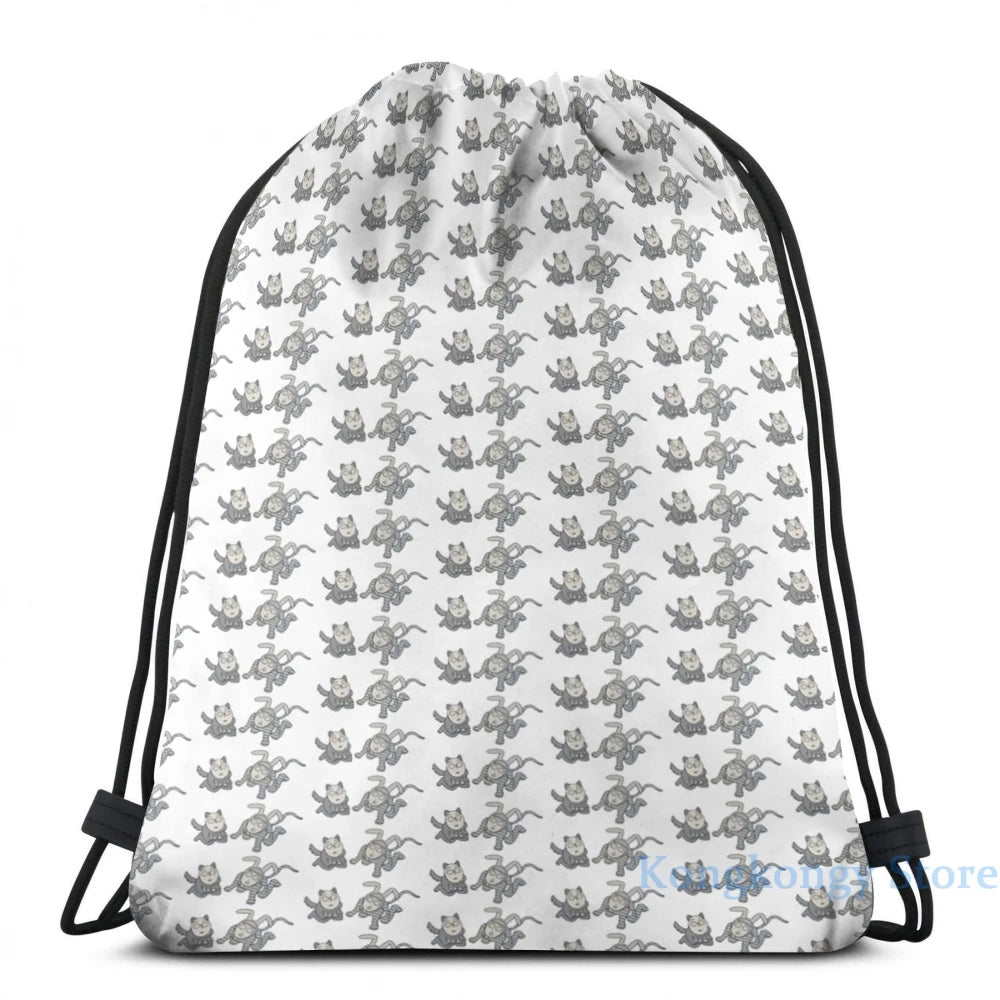 Popee The Performer Graphic Print USB Charge Backpack