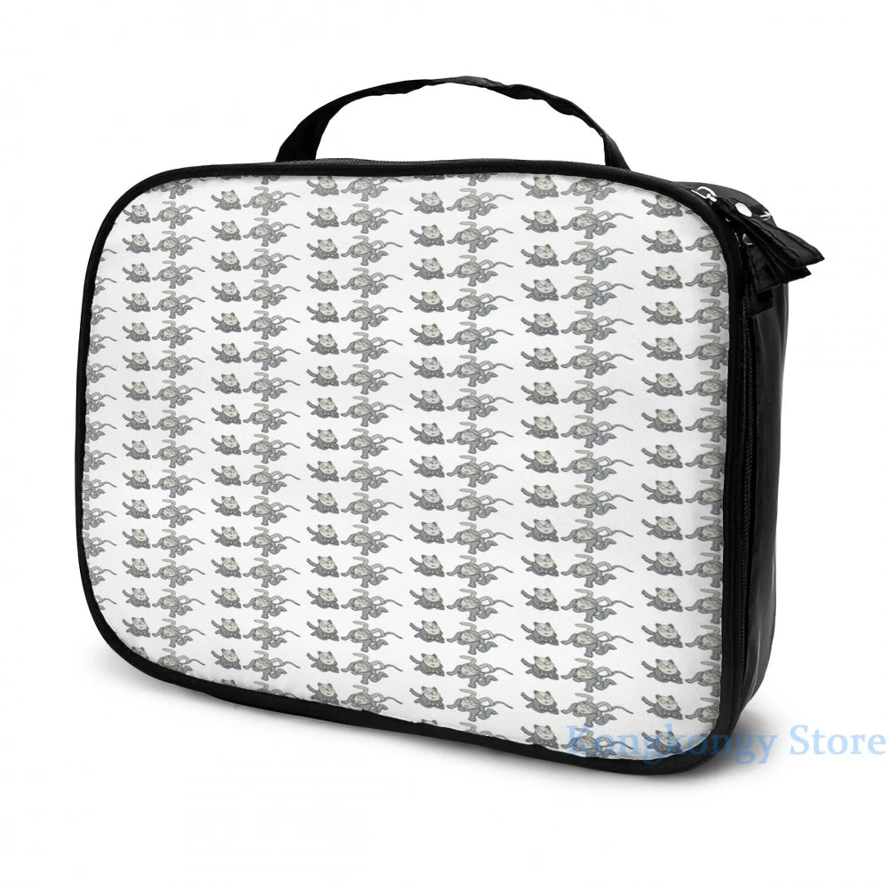 Popee The Performer Graphic Print USB Charge Backpack