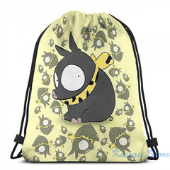 Ranma 1 2 Ryoga the Pig USB Charge Backpack School Travel Laptop Bag