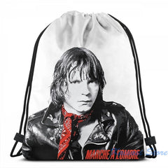 Graphic Print Renaud USB Charge Backpack Men Women Travel Laptop Bag