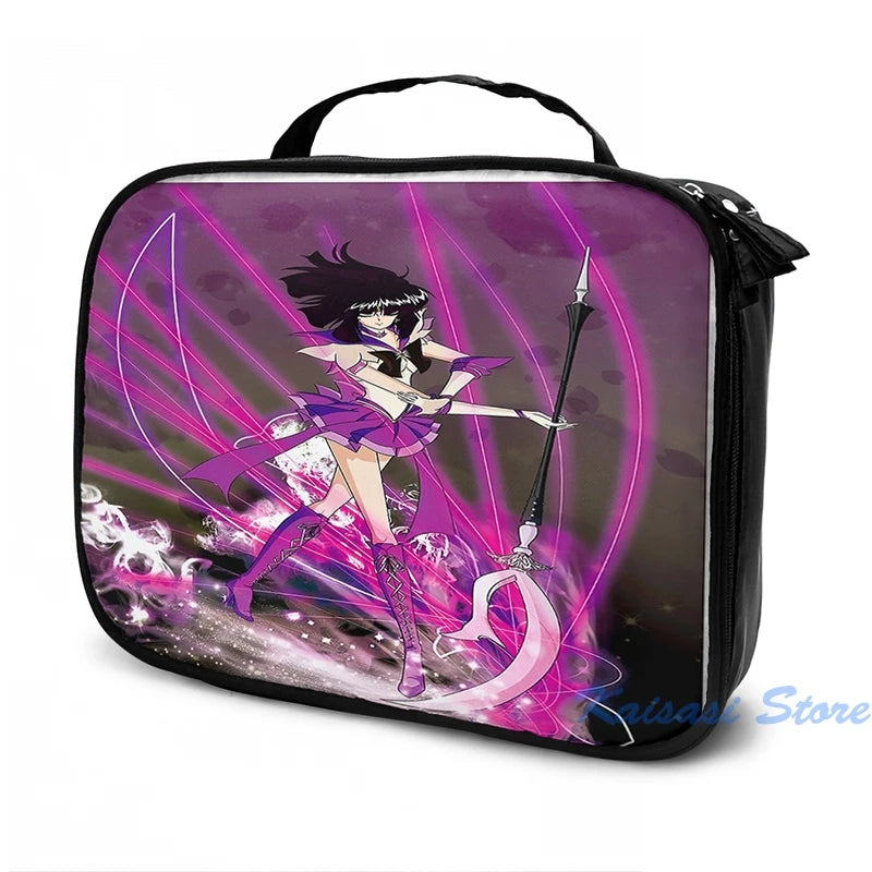 Sailor Saturn USB Charge Backpack Travel Laptop Bag