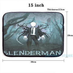 Slenderman USB Charge Backpack Men School Bags Women Bag Travel Laptop Bag