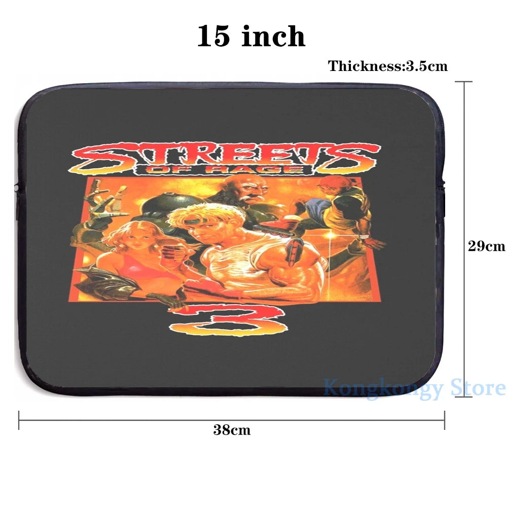 Funny Streets of Rage 3 USB Charge Backpack Men Women Travel Laptop Bag