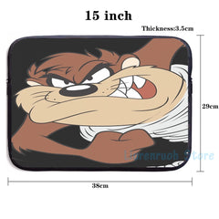 Funny TAZ Spinning USB Charge Backpack Men Women Bag