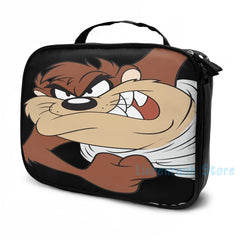 Funny TAZ Spinning USB Charge Backpack Men Women Bag