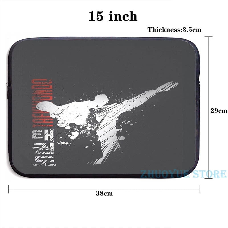 Funny Graphic Taekwondo USB Charge Backpack for School and Travel