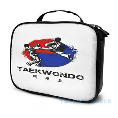 Funny Graphic print Taekwondo USB Charge Backpack men School bags Women bag