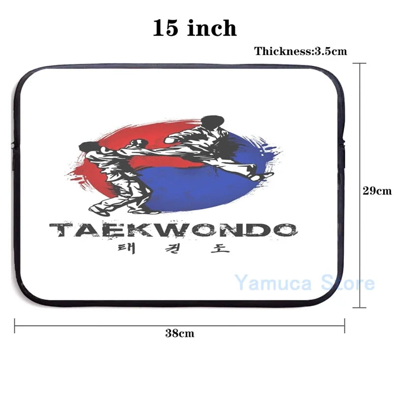 Funny Graphic print Taekwondo USB Charge Backpack men School bags Women bag