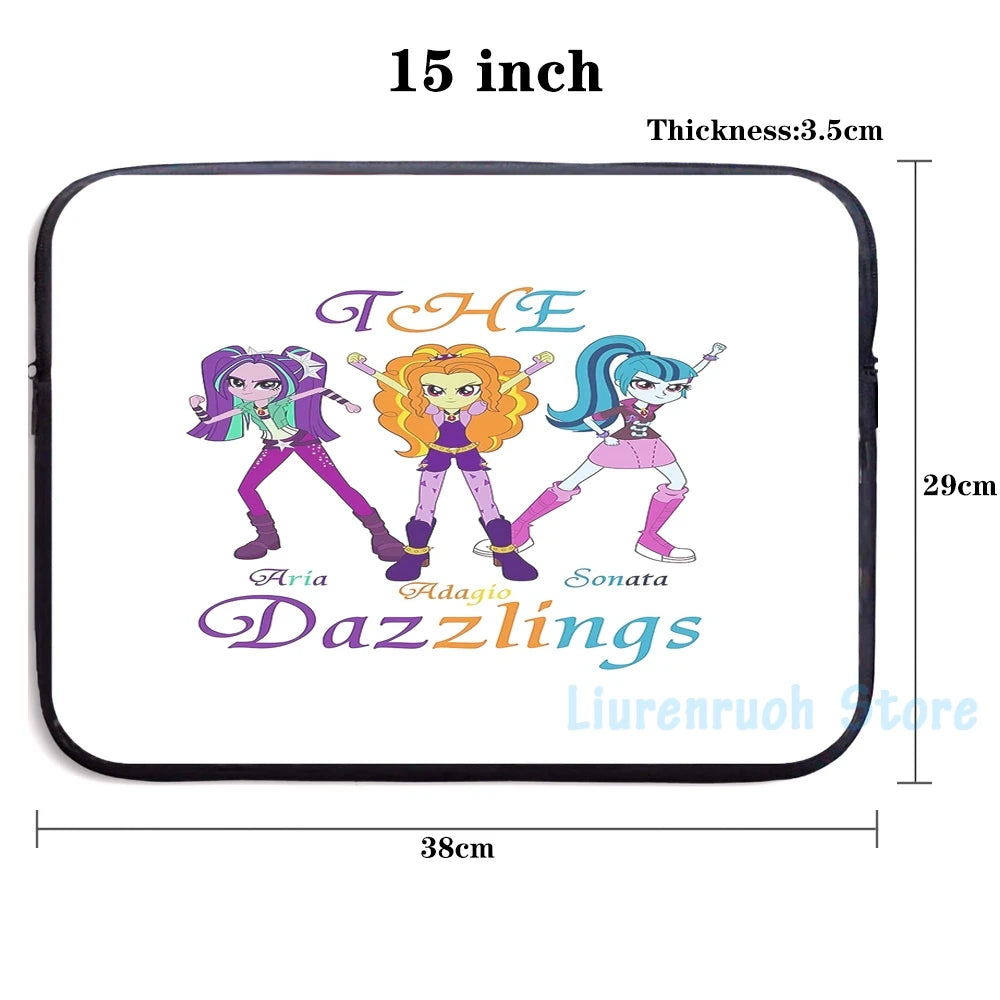 Funny Graphic Dazzlings USB Charge Backpack Men School Travel Laptop Bag