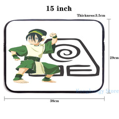 Graphic Print Toph Bei Fong USB Backpack for School and Travel