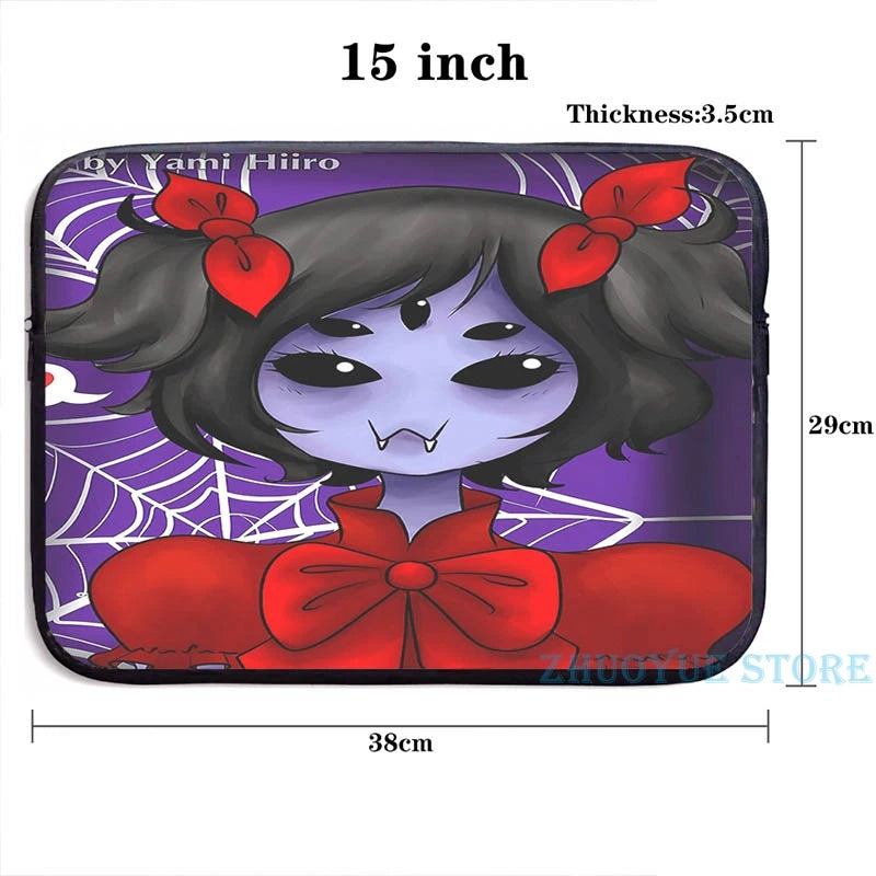 Funny Graphic Print Undertale - Muffet USB Charge Backpack