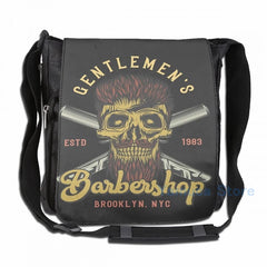Barber Shop USB Charge Backpack Men Women Travel Laptop Bag