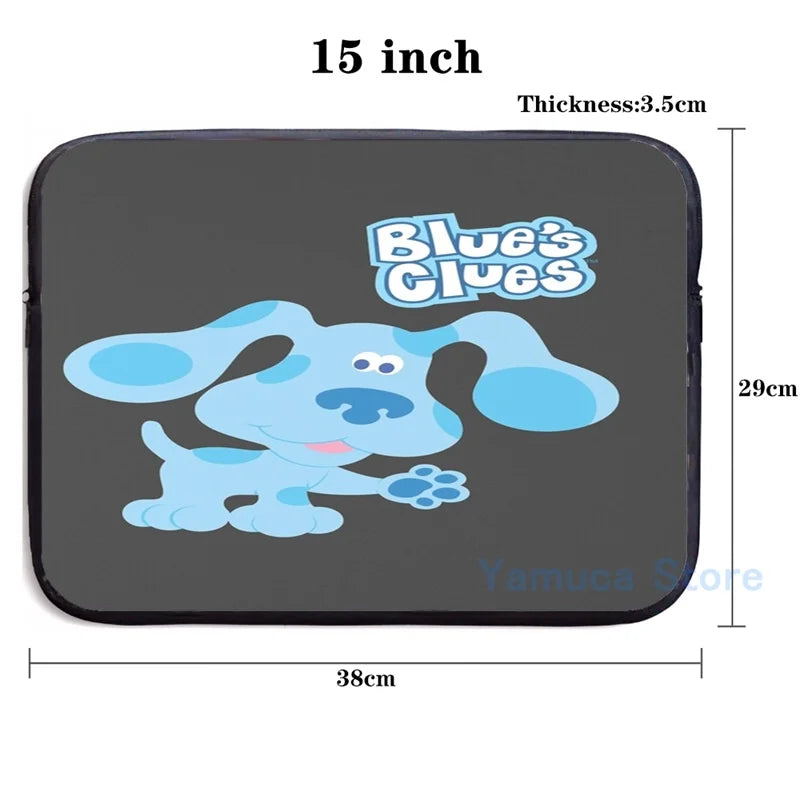 Funny Graphic print blues clues USB Charge Backpack men School bags Women bag