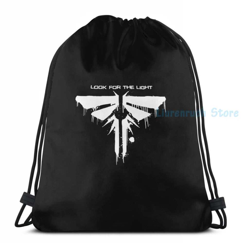 The Last of Us USB Charge Backpack School Travel Laptop Bag