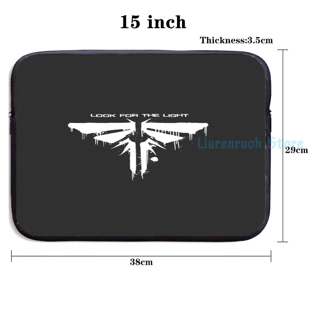 The Last of Us USB Charge Backpack School Travel Laptop Bag