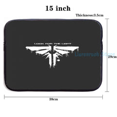 The Last of Us USB Charge Backpack School Travel Laptop Bag