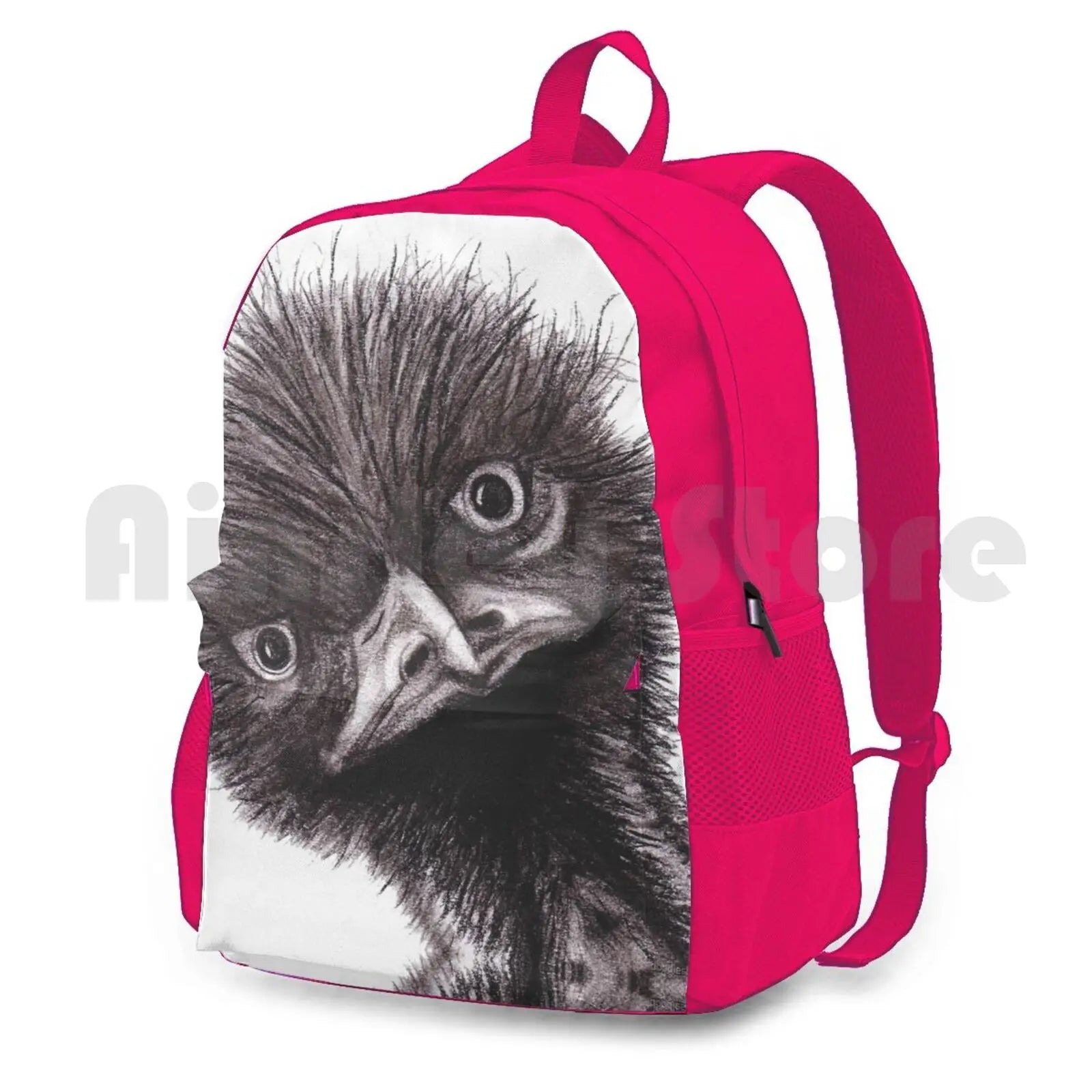 Funny Little Outdoor Hiking Backpack Waterproof Camping Travel Australian Bird