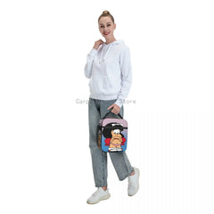 Mafalda Insulated Lunch Bag for Women Quino Comic Cartoon Cooler Thermal