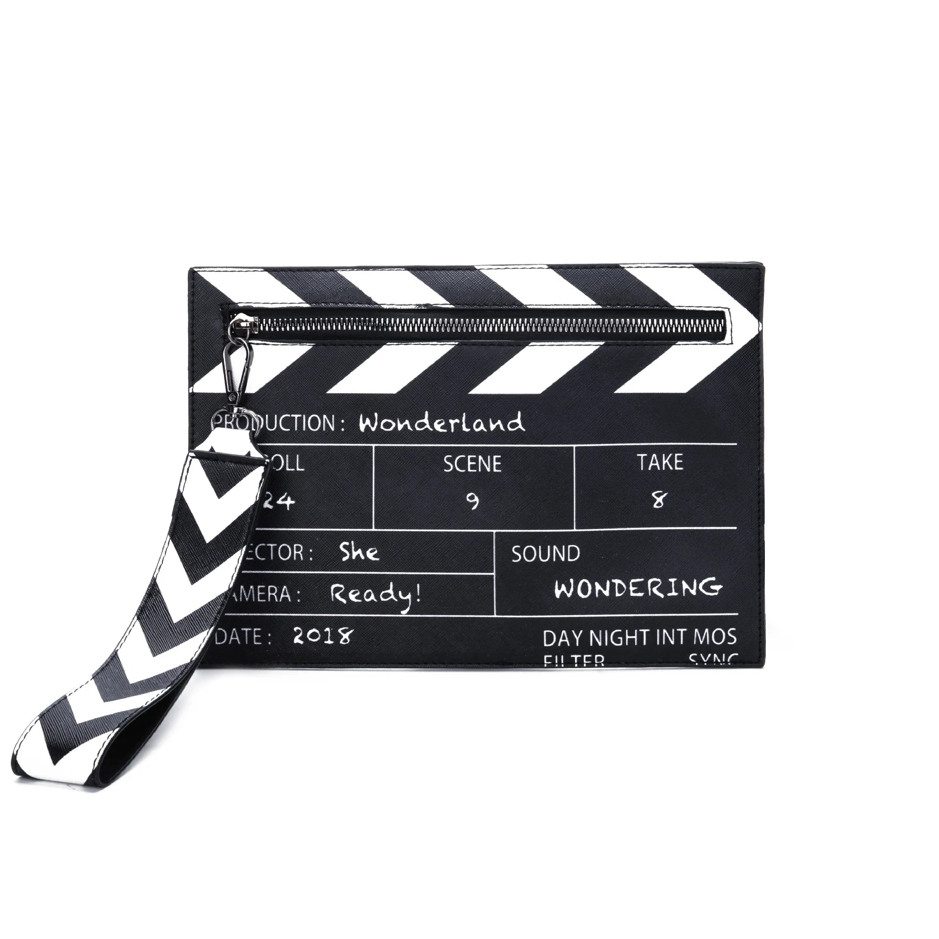 Funny Movie Prop Shoulder Bag Letters Clutch Bag