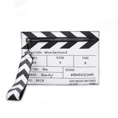 Funny Movie Prop Women Shoulder Bags Letters Clutch Bag