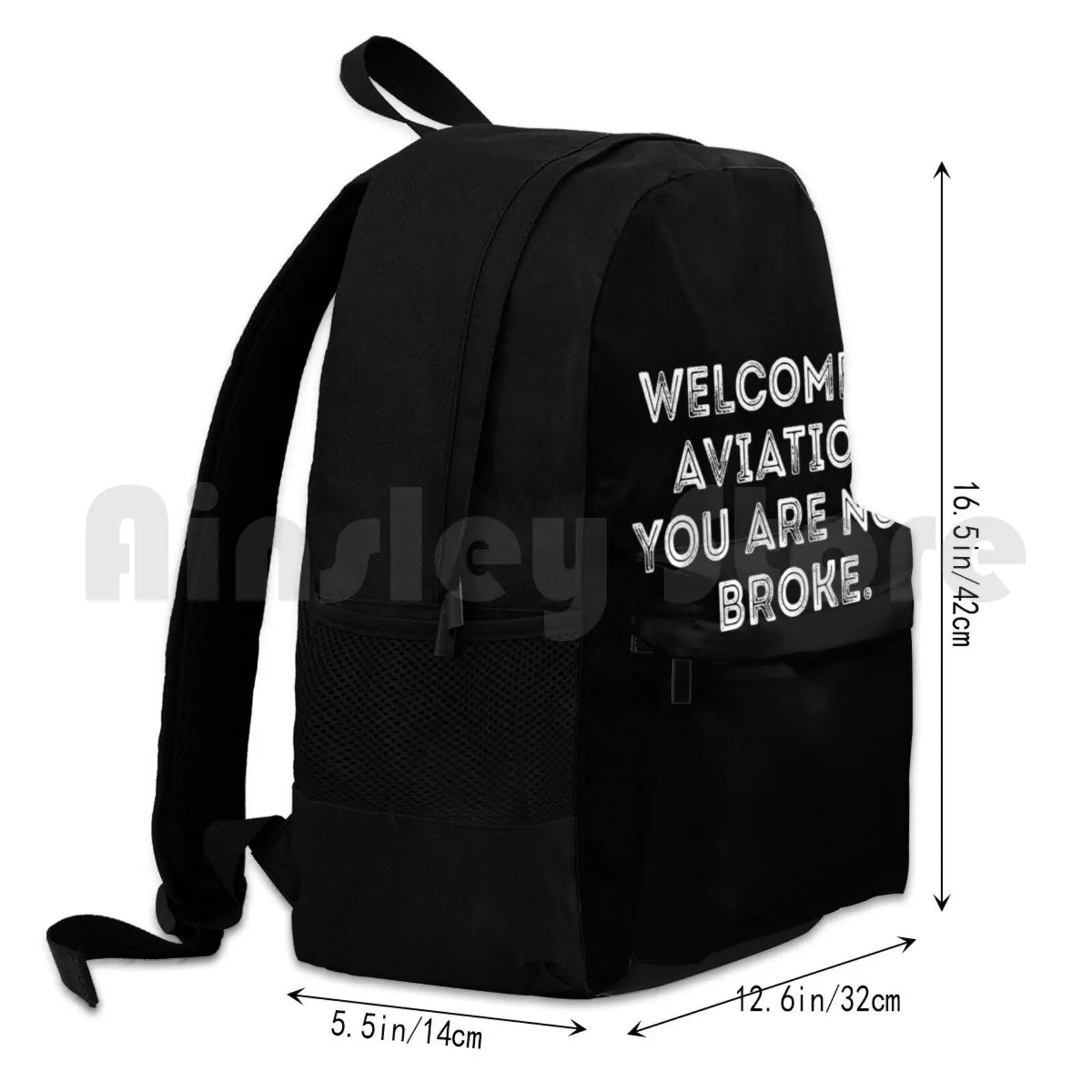Aviation Outdoor Hiking Backpack - Airplane Lover Gift