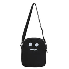 Funny Shoulder Bag Women Nylon Ghost Crossbody Bags Cartoon Harajuku