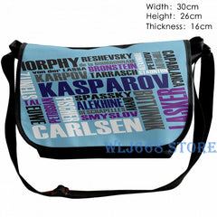 Funny Chess T-Champs Graphic Print Shoulder Bag for Men & Women