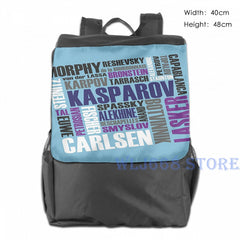 Funny Chess T-Champs Graphic Print Shoulder Bag for Men & Women