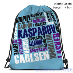 Funny Chess T-Champs Graphic Print Shoulder Bag for Men & Women