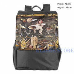 Funny Hieronymus Bosch Garden of Earthly Delights Shoulder Bag