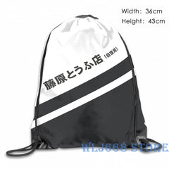 Initial D AE86 Tofu Decal Shoulder Bag