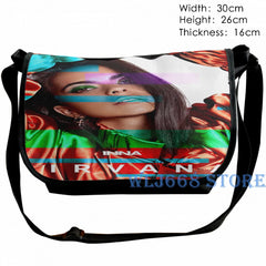 Funny Graphic Print Shoulder Bag Inna Exclusive T- Single Shoulder Backpack