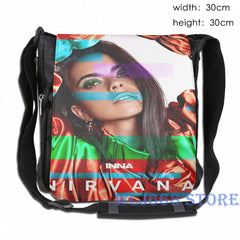 Funny Graphic Print Shoulder Bag Inna Exclusive T- Single Shoulder Backpack