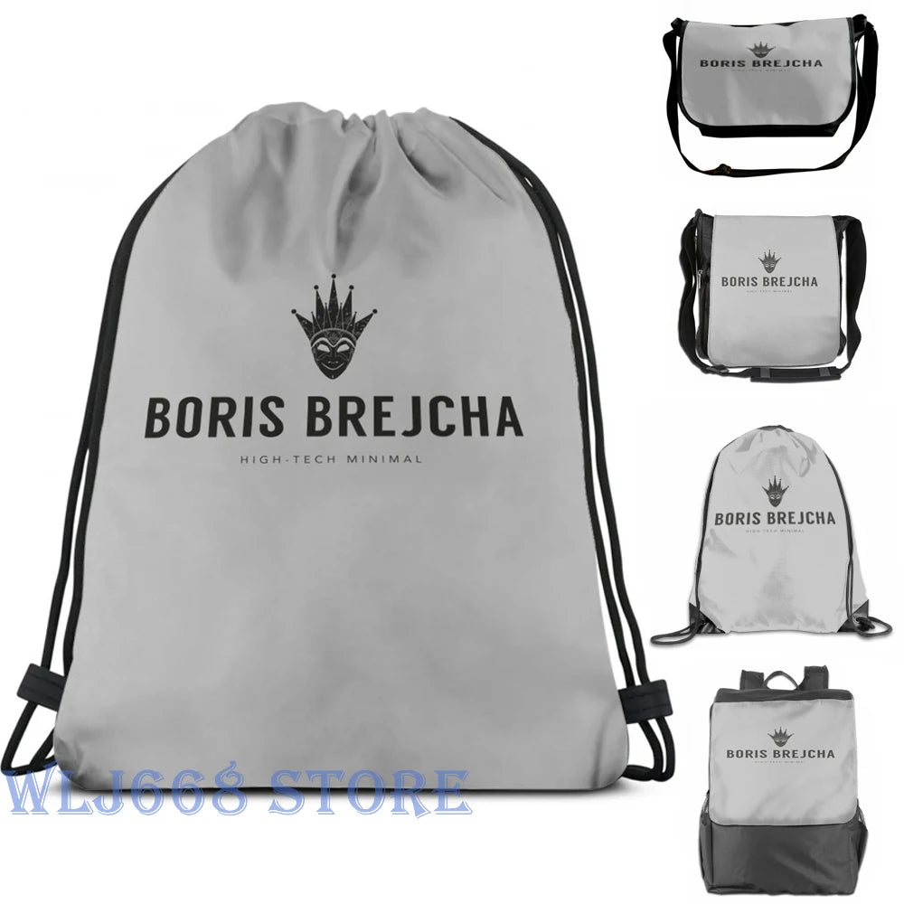 Funny Graphic Print Shoulder Bag for Women Boris Brejcha