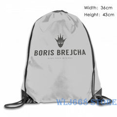 Funny Graphic Print Shoulder Bag for Women Boris Brejcha