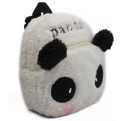 Furry Plush Winter Backpack Kids Girl Schoolbag Hand Warmer School Bag