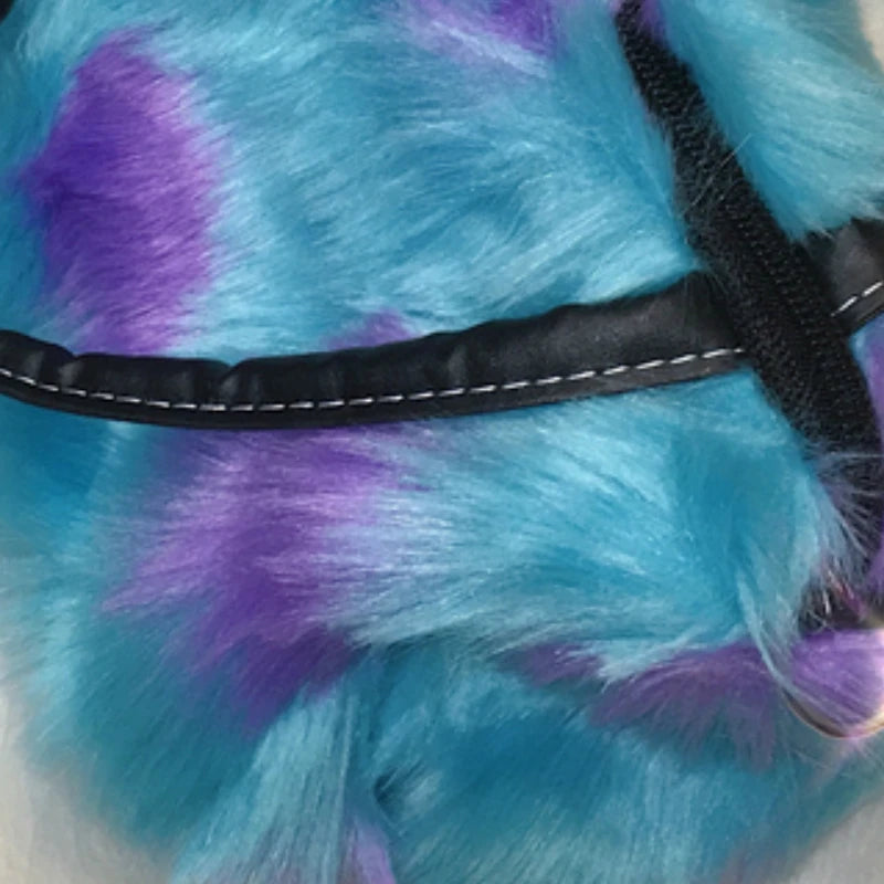 Furry Y2k Girls Messenger Bag Faux Fur Women Small Underarm Shoulder Bags