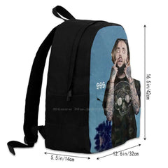 G59 Fan Art School Bag Big Capacity Backpack Laptop 15 Inch G59 Rap Fan