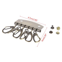 G5AE DIY Lobster Clasps Clips Key Ring Hook Keychain Purse Accessories