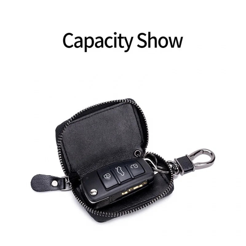 Mini Men's Key Case Car Keychain Large Capacity
