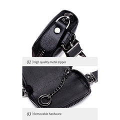 Mini Men's Key Case Car Keychain Large Capacity