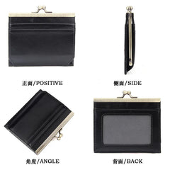 Vintage Oil Wax Leather Card Bag Multi-card Cover Credit Card Bag