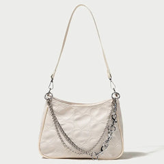 GIGIFOX Gothic Hot Goth Heart Chains Crossbody Shoulder Bags Purse Women