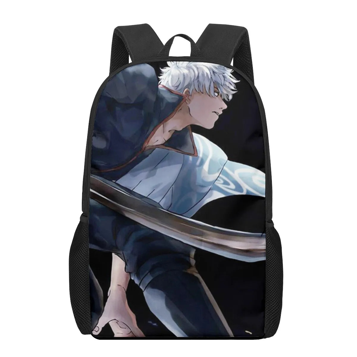 GINTAMA School Backpack 3D Print for Boys Girls Kids Kindergarten Men Child Bag