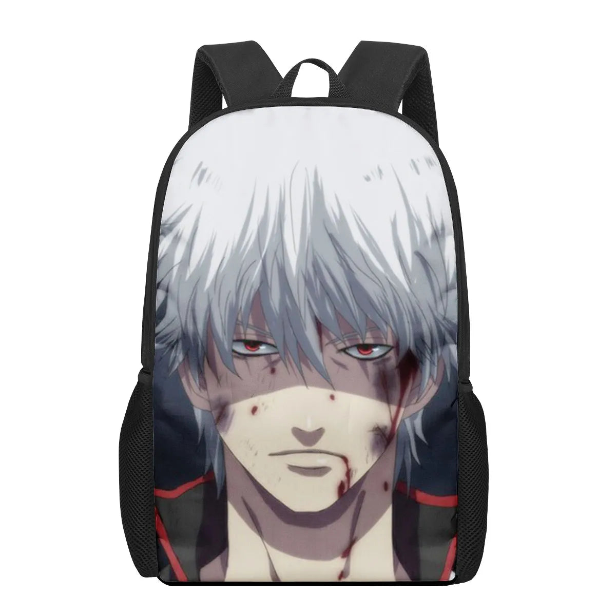 GINTAMA School Backpack 3D Print for Boys Girls Kids Kindergarten Men Child Bag