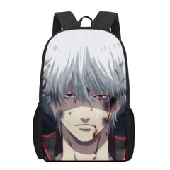 GINTAMA School Backpack 3D Print for Boys Girls Kids Kindergarten Men Child Bag