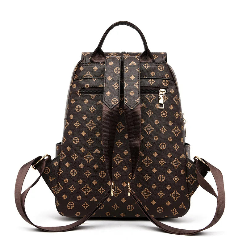 GLMAHUA Women Backpack Retro Female Schoolbags Girl Travel Book Bags