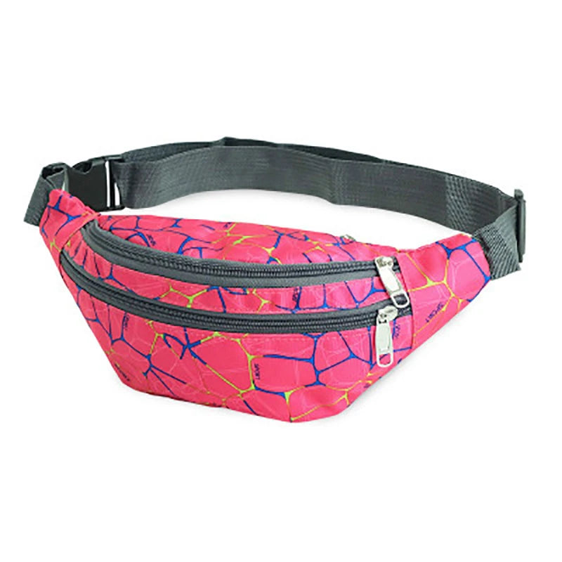 Colorful Waist Bag Fanny Pack Zipper Pouch Packs