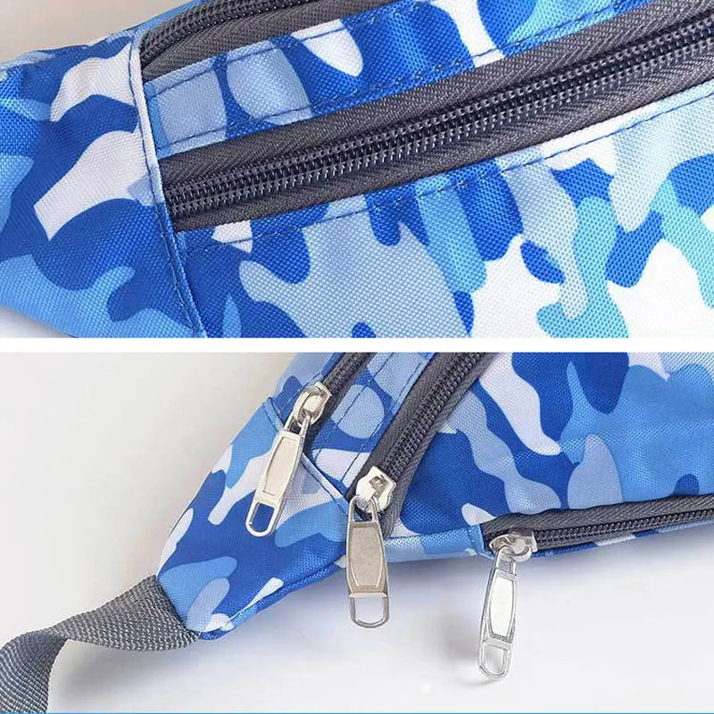 Colorful Waist Bag Fanny Pack Zipper Pouch Packs
