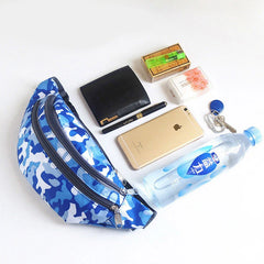 Colorful Waist Bag Fanny Pack Zipper Pouch Packs